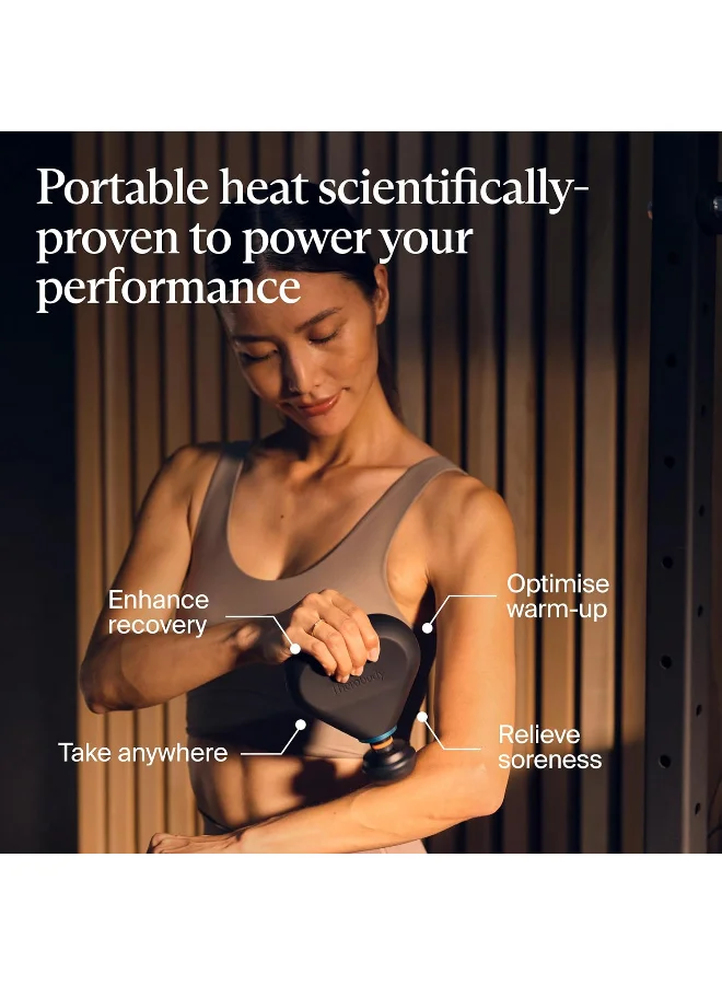 Therabody Therabody Theragun Mini Plus Portable Massage Gun Enhanced with Heat – Travel Essential for Faster Recovery on The go - Black